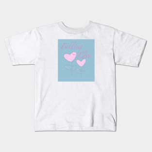 Falling in love with you Kids T-Shirt